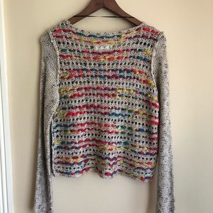Multicolored woven sweater: Urban